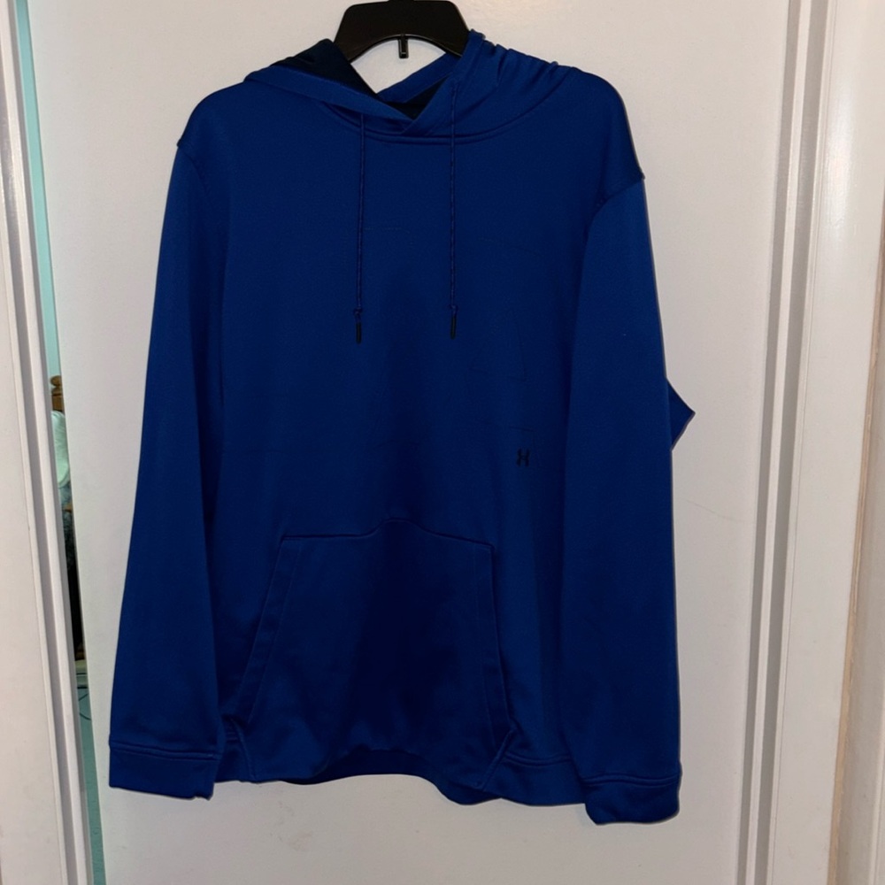 Blue Under Armour Mens Hoodie